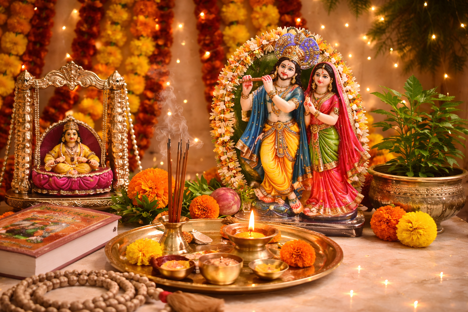 Krishna Devotional Items for Home Temple – Complete Guide to Puja Essentials