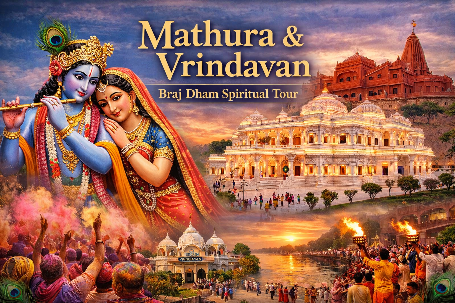 How to Plan Your Spiritual Tour to Mathura and Vrindavan