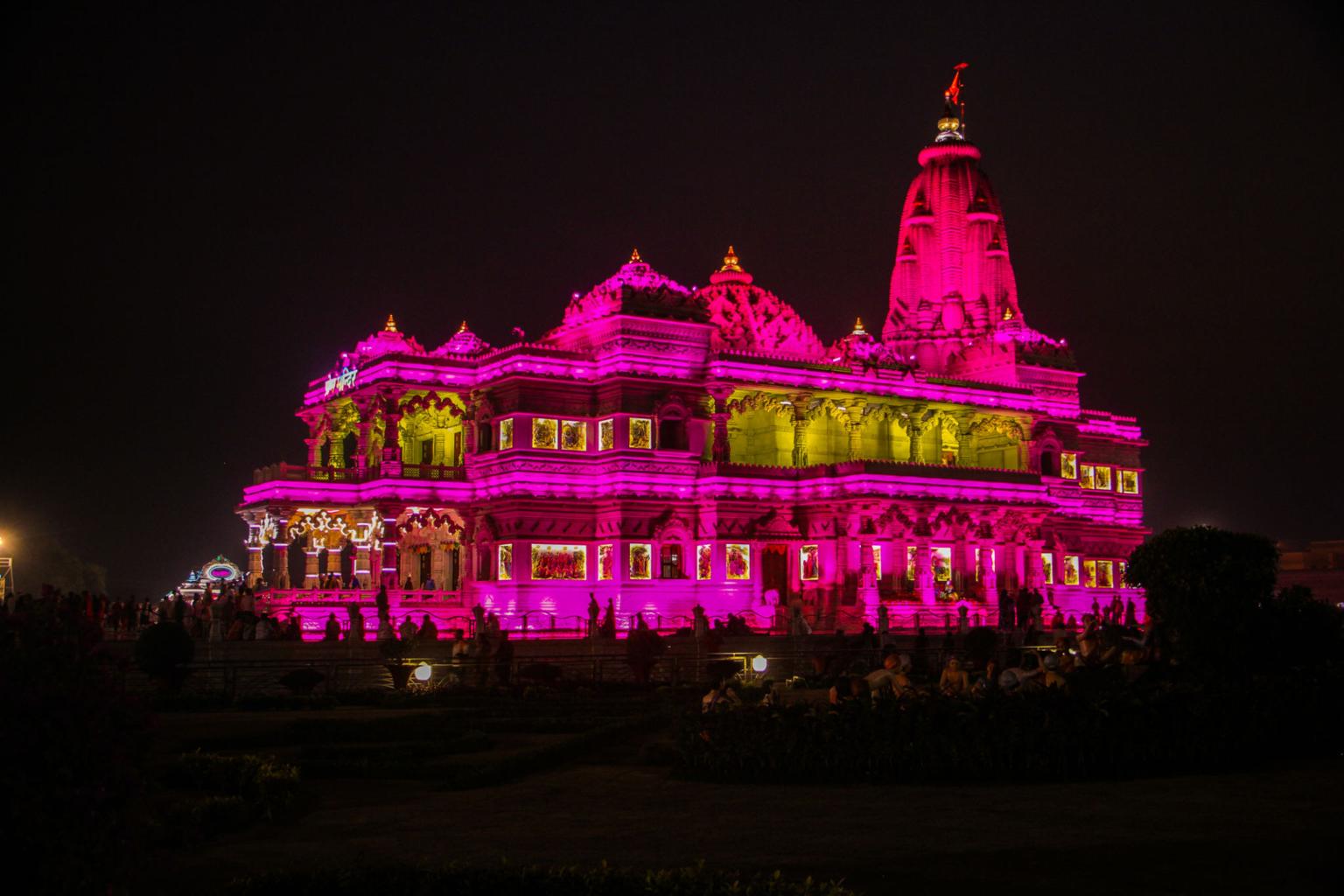 Prem Mandir Vrindavan – History, Light Show, Timings & Travel Guide